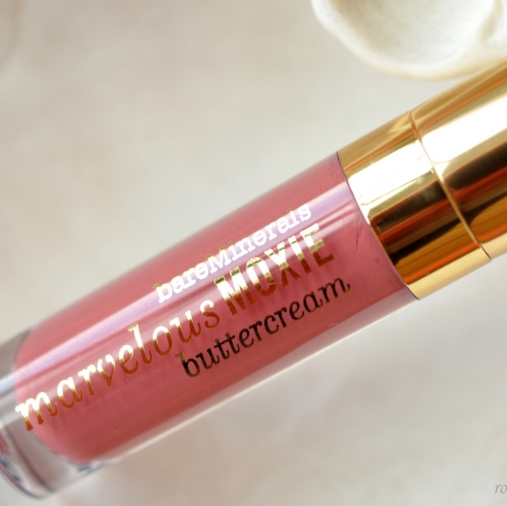 🧚‍♀️PERKY PEONY BareMinerals MINI/RARE Moxie Gloss NWOBOX
